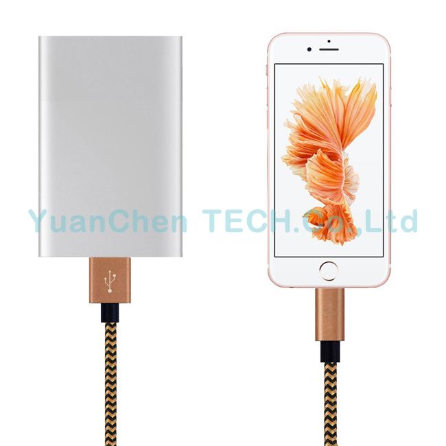 1m/2m/3m Fast Charging Sync Data USB Cable for iPhone