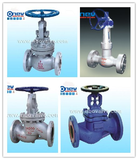 CF8m Y Through Flanged Globe Valve (J41H-12