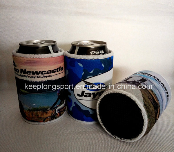 Insulasted Customized Neoprene Can Cooler with Glued Bottom