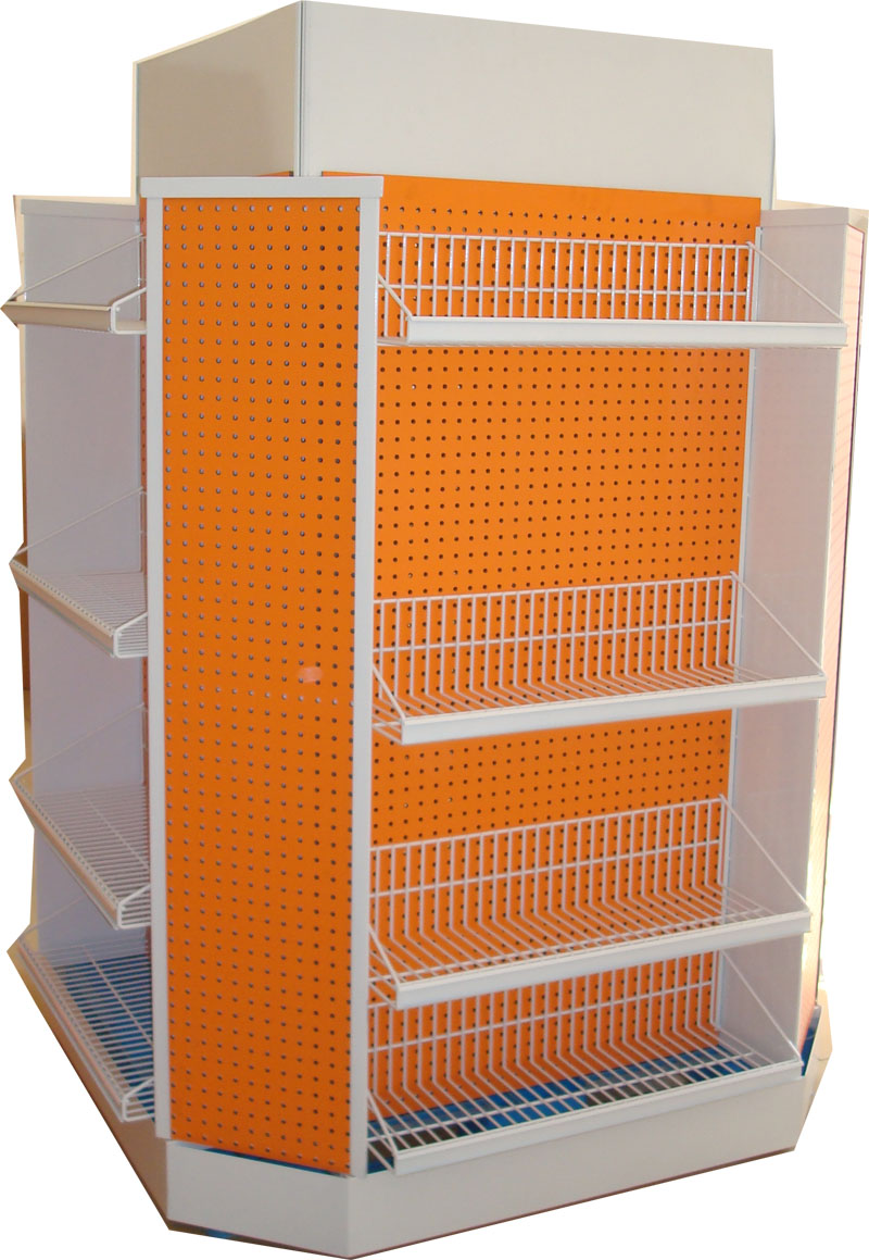 Revolving Supermarket Rack