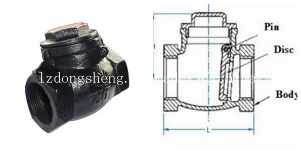 Cast Iron Screwed Swing Check Valve