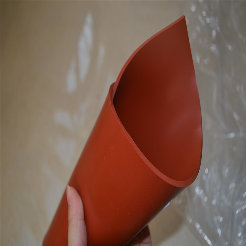 Factory Price Red Color Silicone Rubber Sheet, Dark Red Color Silicone Sheet