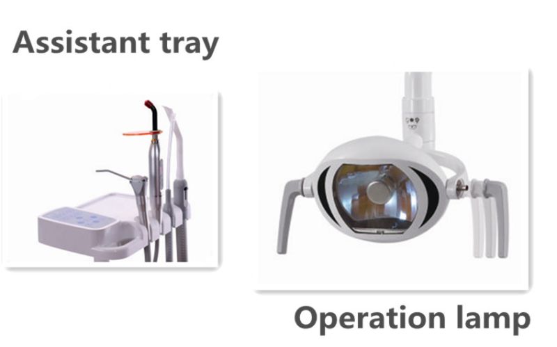 High Quality Ce Approved Dental Unit with LED Sensor Light Lamp