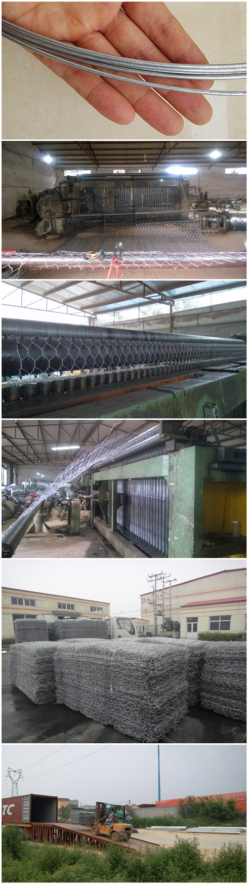 China High Quality Galvanized Woven Gabion Mattress (GGM)