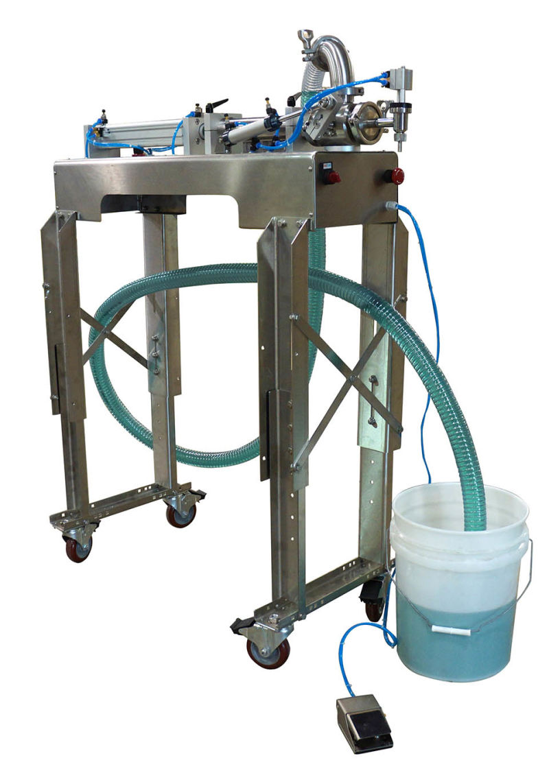 Semi-Automatic Filling Labeling Capping Machine for Filling Machine