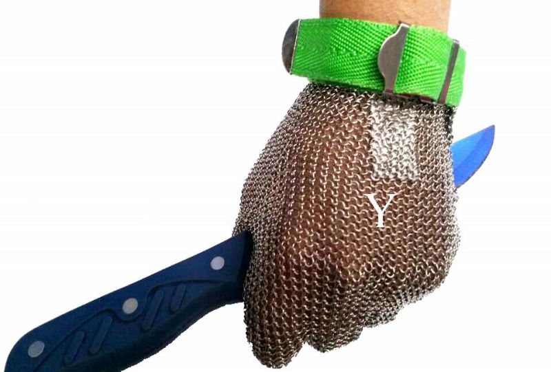 Three Fingers Stainless Steel Wrist Glove