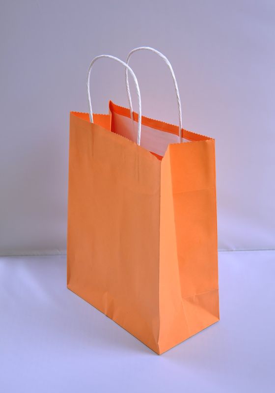 Different Colors Cheap Custom Kraft Paper Bag