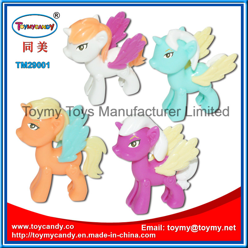 2016 Sales Promotion Lovely Mini DIY Assembly Plastic Horse Toy