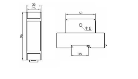 Gdb-I1s6 Series Single-Phase Current Sensor/ Transducer