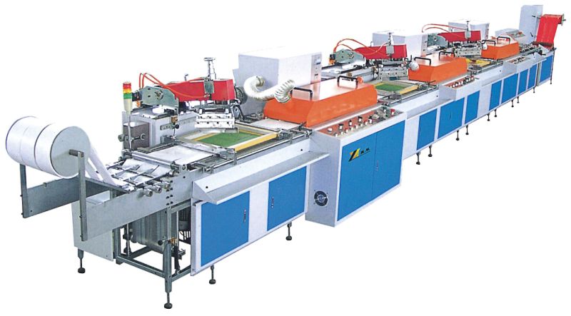 Screen Printer for Ribbon/Satin/Fabric/Non-Woven/Garment Label/PP, PVC, PE, Pet Film (serigrafia) Silkscreen Printing Machine