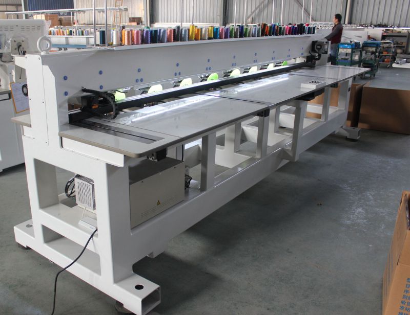 Best Dahao Control System 8 Head High Speed Computer Embroidery Machine for Cap Garment Emberoidery Machine