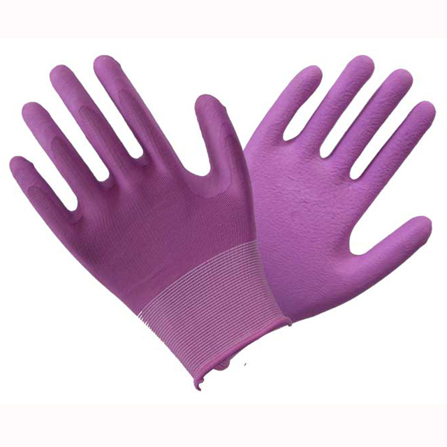 Red 13t Latex Coated Labor Protective Safety Work Gloves