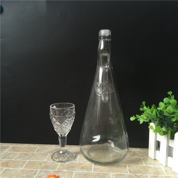 Glass Wine Bottle 1000ml on Sale