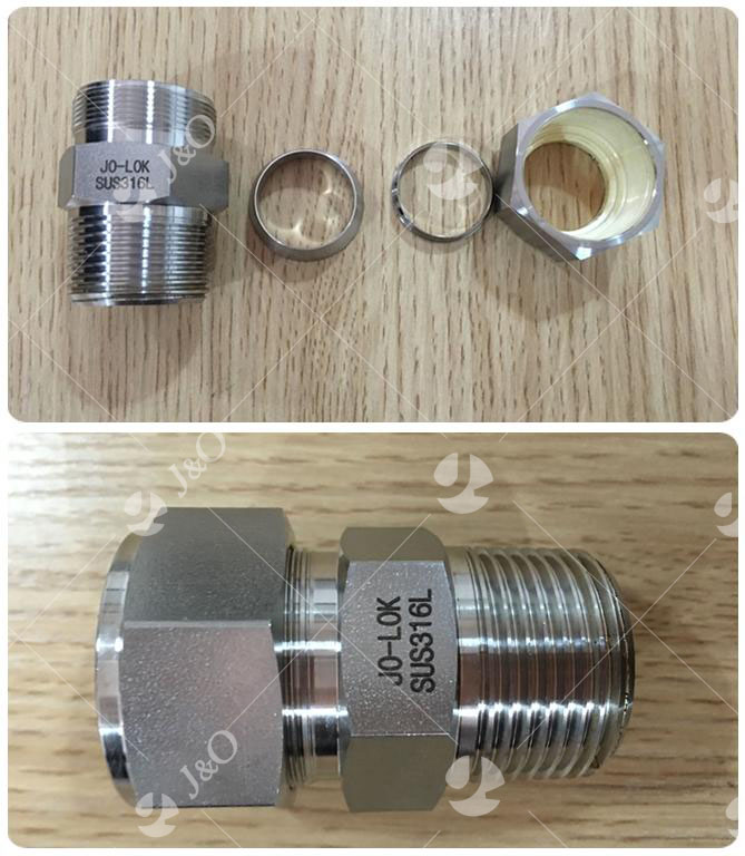 Tube Fitting-Straight Male NPT Thread Connectors Instrument Pipe Fitting