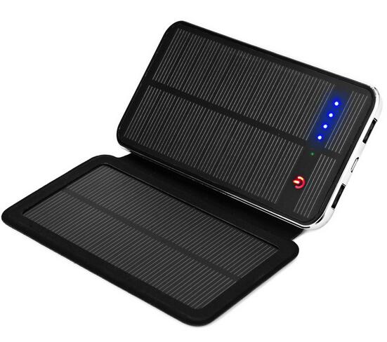 New Portable Colorful 10000mAh Solar Power Bank (EP003)