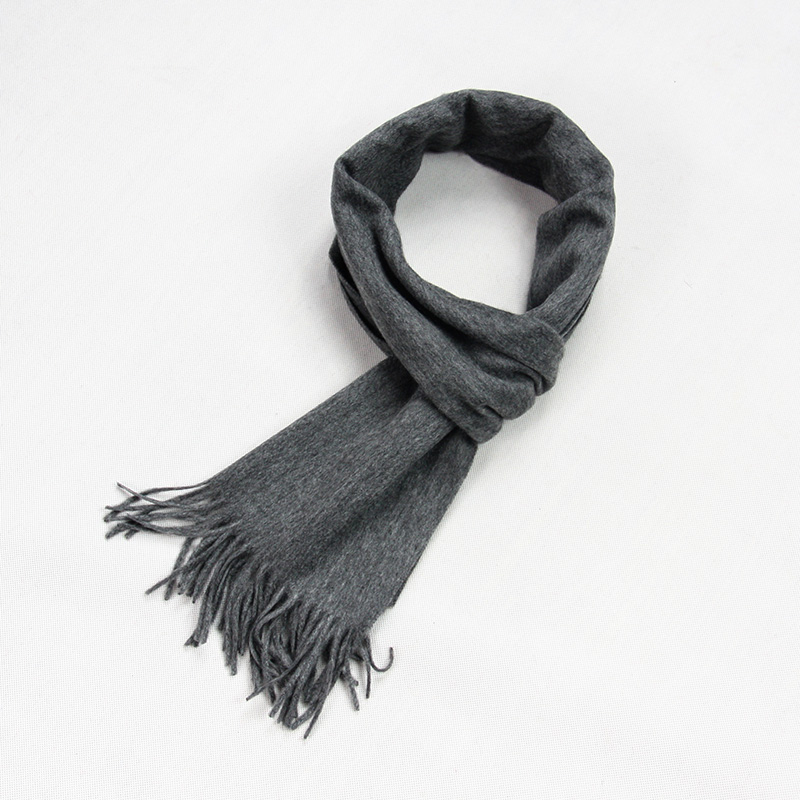 Grey Men's and Women's General Cashmere Scarf CD20dl