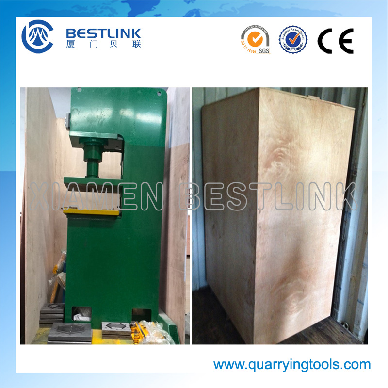 Hydraulic Pressing Stone Remnant Recycling Machine Making Paver Tiles