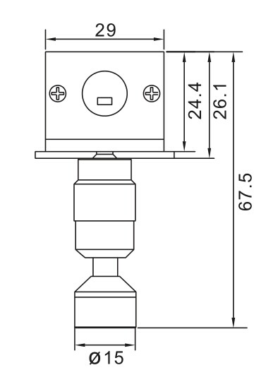 Tailor Made Recessed LED Jewelry Cabinet Light LC7304DC-L