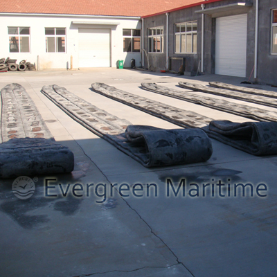 ISO Approved CCS ABS Certificated Natural Rubber Marine Ship Launching Airbag