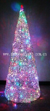 LED Pyramid Outdoor Christmas Decoration Floor Light