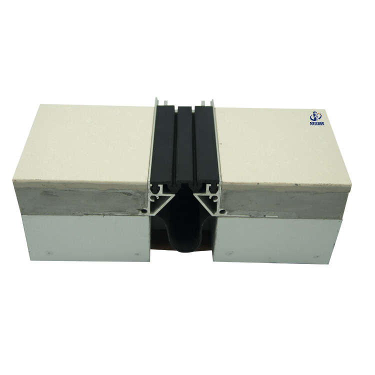 Aluminum Floor Rubber Insert Concrete Expansion Joint