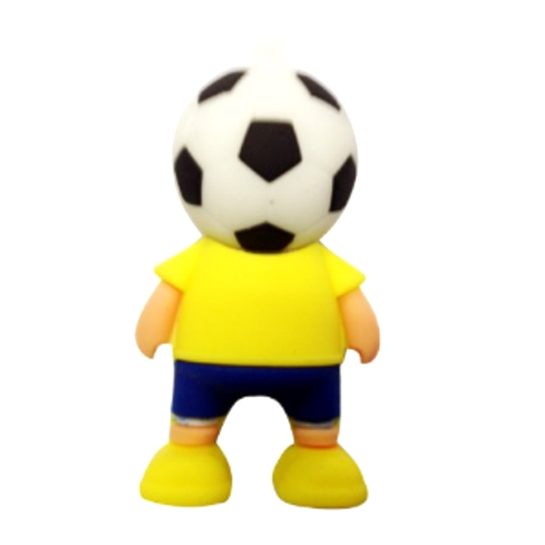 Sport World Cup Football Player Shape 4GB USB Flash Drive