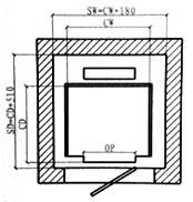 Ce Vvvf Mrl Home Elevator with Transparent Glass Cabin