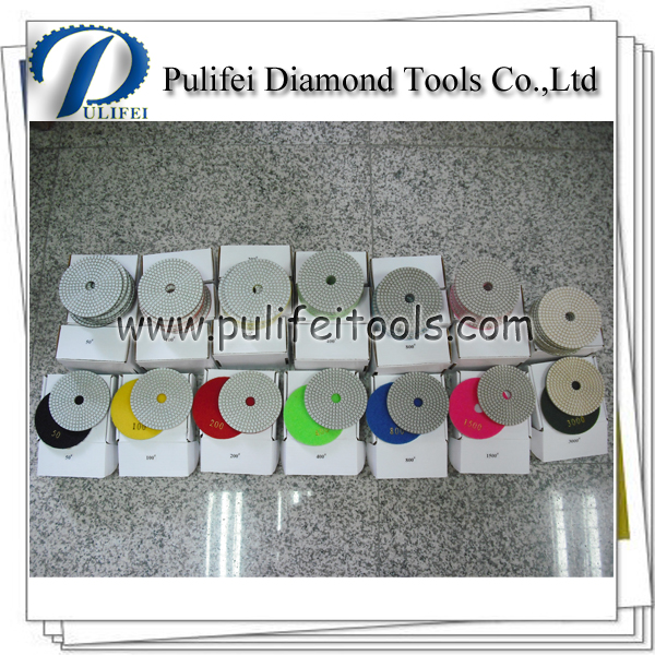 Resin Wet Dry Marble Polishing Pad Grinding for Marble Floor