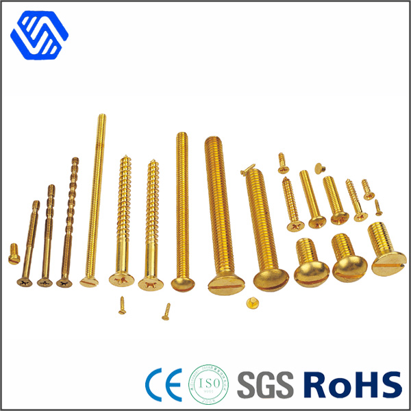 Different Kind Bolt All Kinds of Custom Thread Brass Bolts