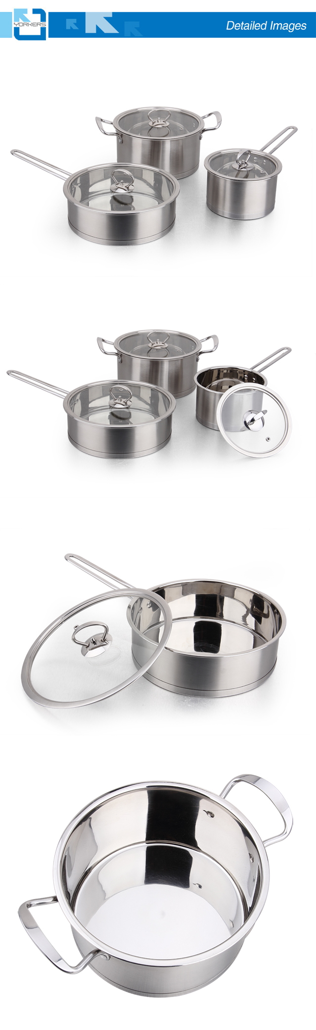 Popular 304 Stainless Steel Cookware Set Wholesale