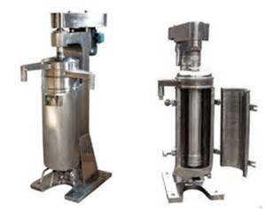 Tubular Centrifuge for Virgin Coconut Oil Separation