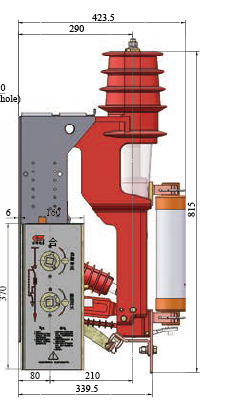 Yfn12-12rd/125-21.5-Load Break Switch with Grounding Knife