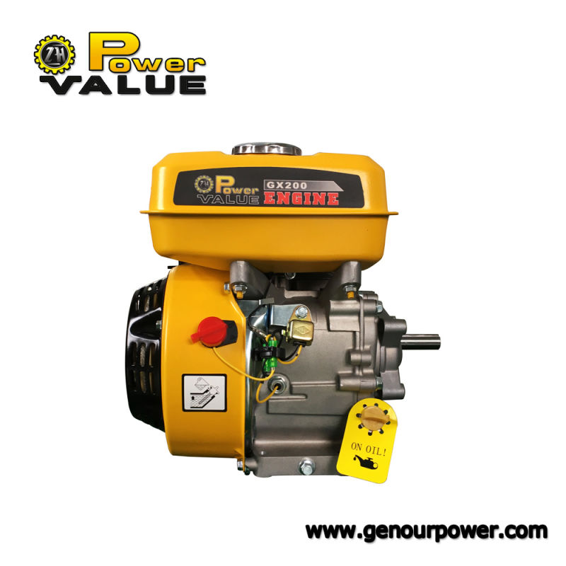 Factory Price Single Cylinder Gasoline Engine Gx200 6.5HP