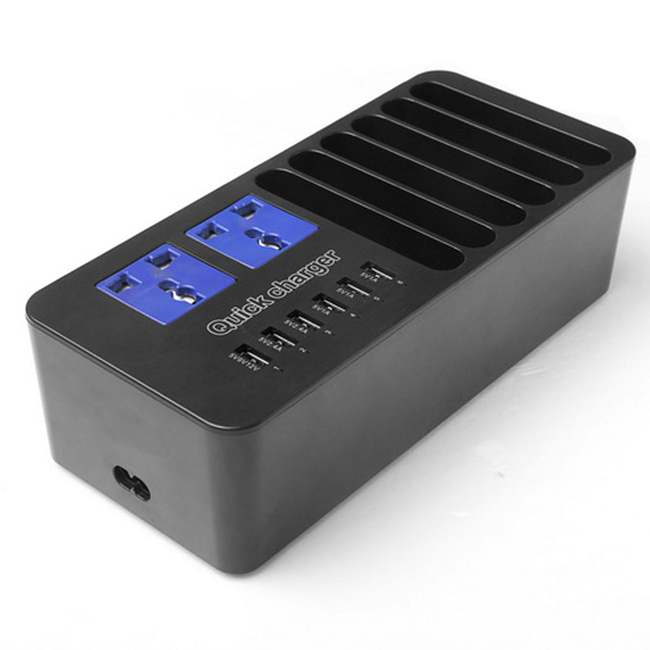 Universal 6 Ports 5V 9V 12V USB Charger with Receives Ark