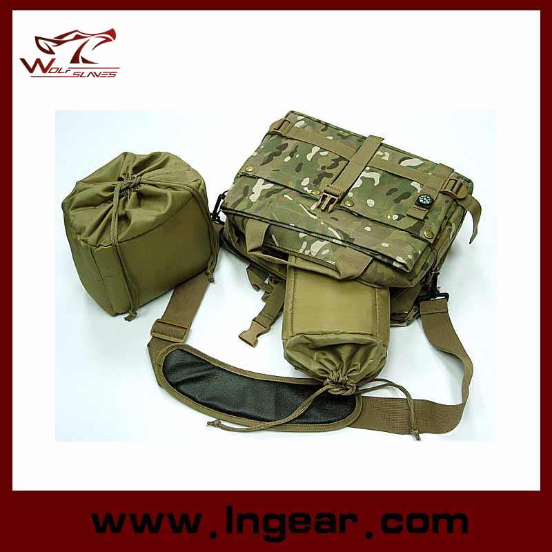 Fashion Waterproof Compass Bag Camera Bag Military Shoulder Bag Acu