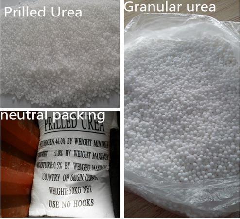 Prilled and Granular Fertilizer Urea46%