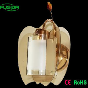 Classic Glass Wall Lamp Clip Light (9133/1W)