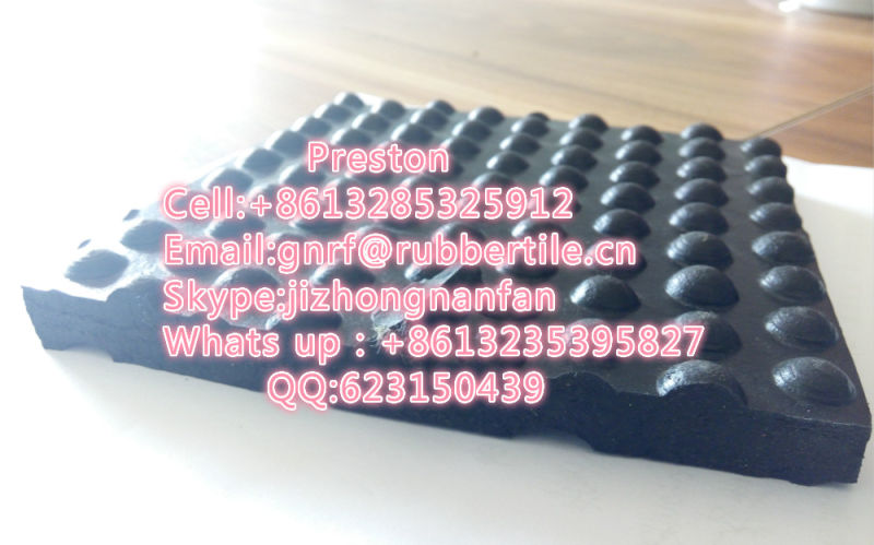 Breed Feeding Rubber Stable Mat for Horse