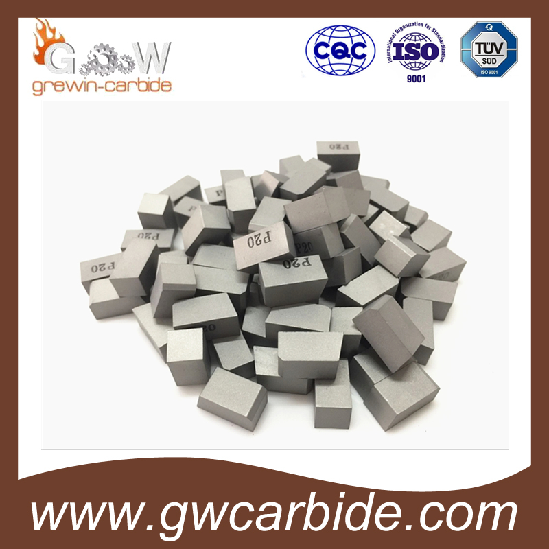 Tungsten Carbide Brazed Tips/Inserts Used for Metal