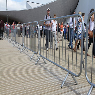 Hot-Dipped Galvanized Crowd Control Barrier with Great Popularity