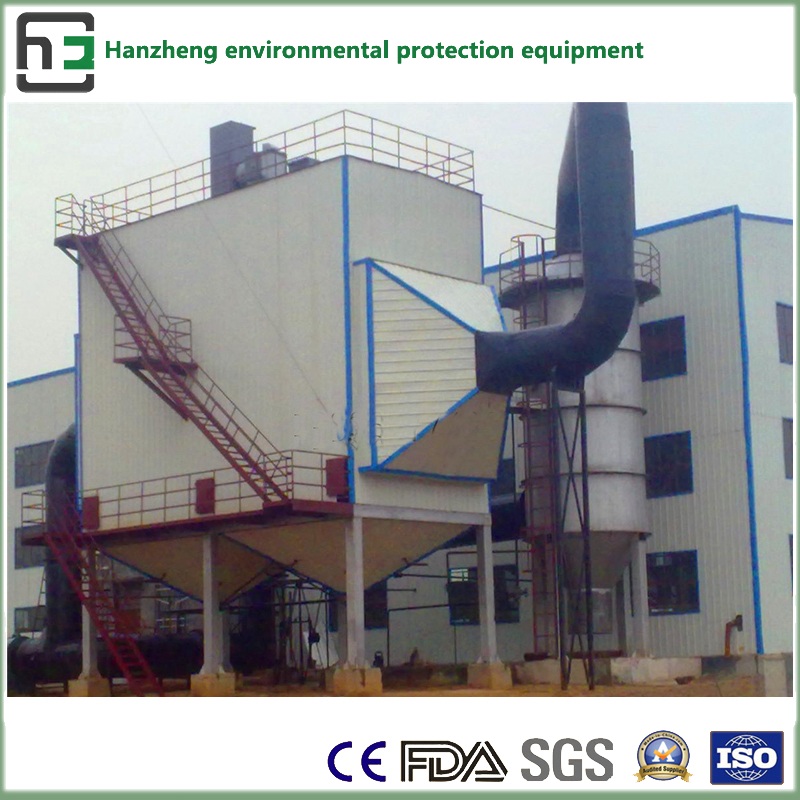 Wide Space of Top Electrostatic Collector-Frequency Furnace Air Flow Treatment