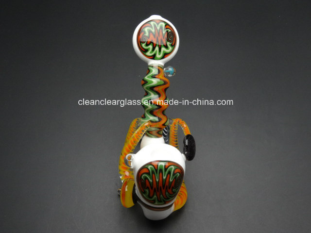 Factory Wholesale! Beautiful Hand Made Heady Glass Pipe Smoking Pipe