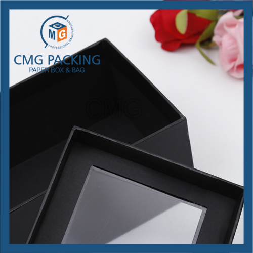 Keychain Paper Box with Clear PVC Window (CMG-AUG-017)