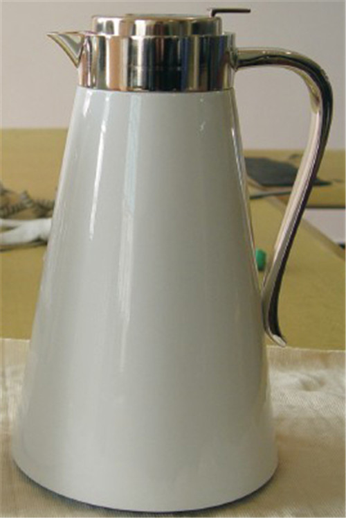 Painted Glass Liner Stainless Steel Shell Coffee Pot Sgp-1000k-C