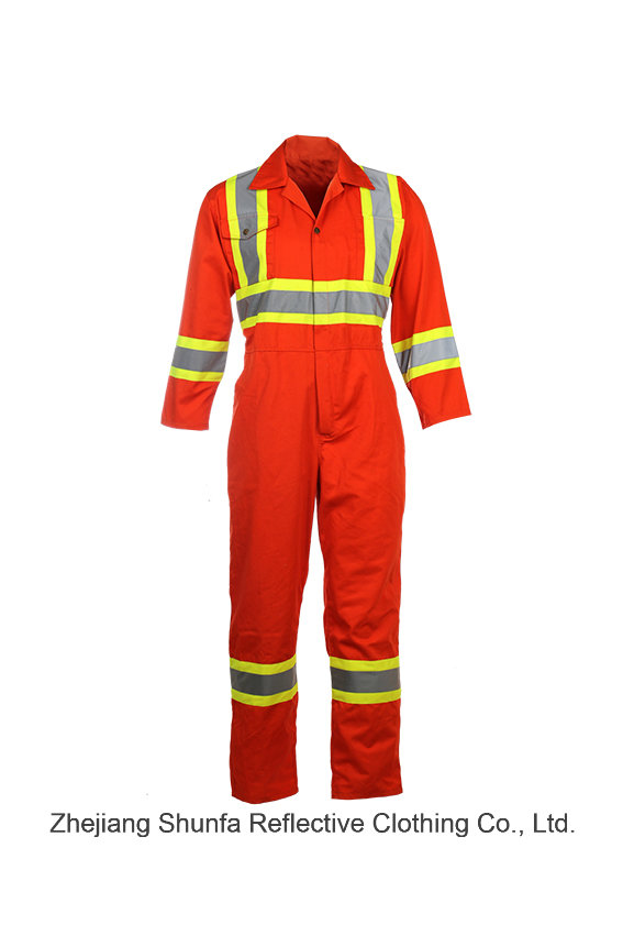 High Vis Long Sleeve Protect Workwear Safety Wear Coverall