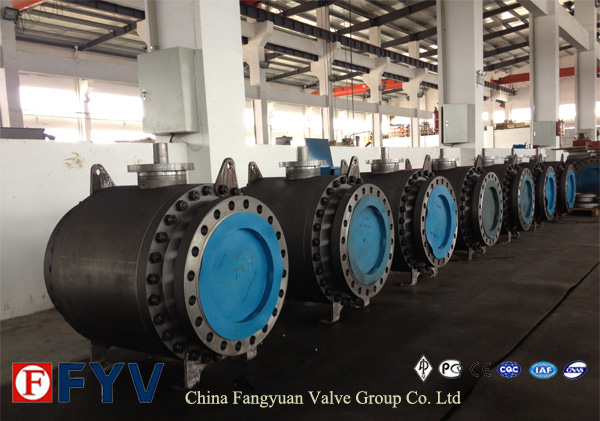 API Side Entry Trunnion Ball Valve