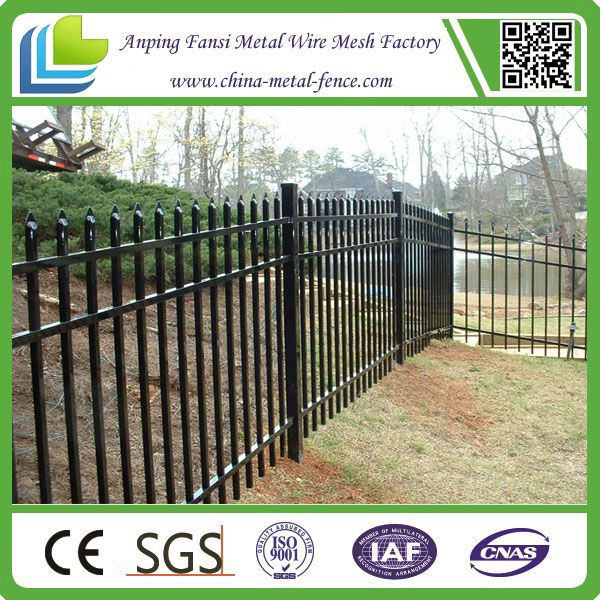 2015 Hot Sale Classic Wrought Iron Picket Fence Panel