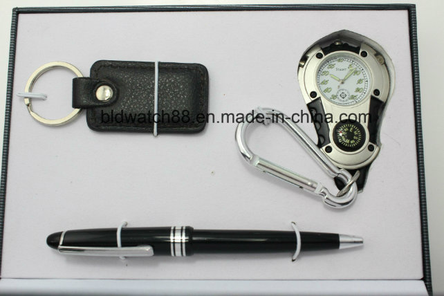 Men's Gift Watch Sets with Carabiner Watch
