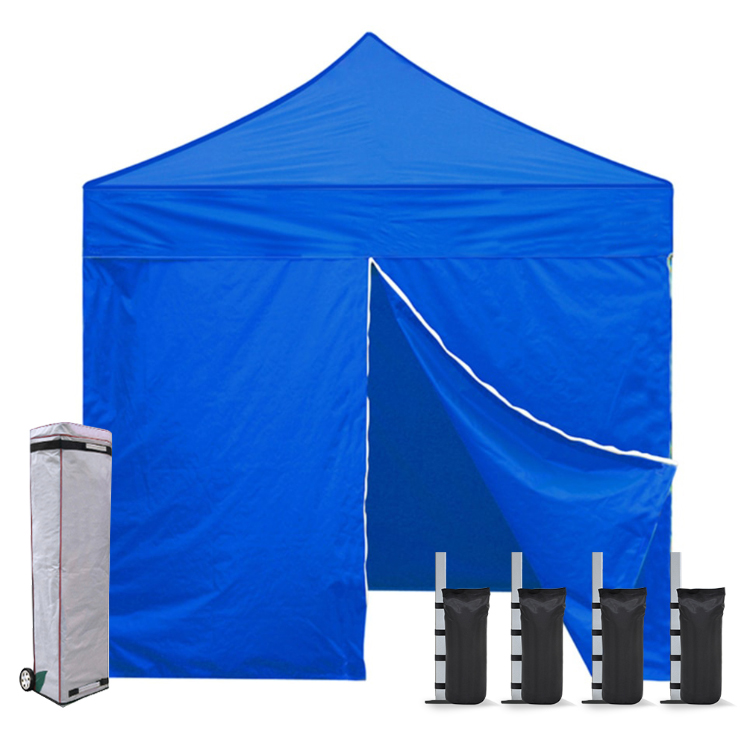 outdoor single zipper door tent