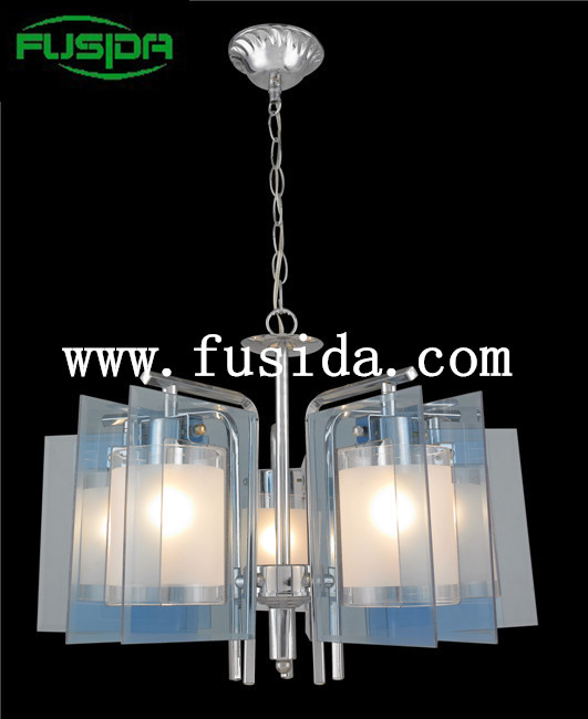 Clip Glass Chandelier Pendant Lighting (D-9110/5)